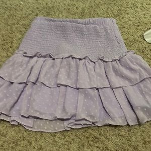 adeline purple skirt size small